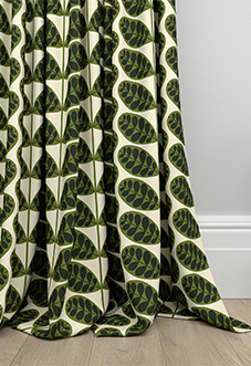 Orla Kiely Botanica Stem, Green - Made to Measure Curtains